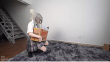アニメフェアの女の子僕人形になる
